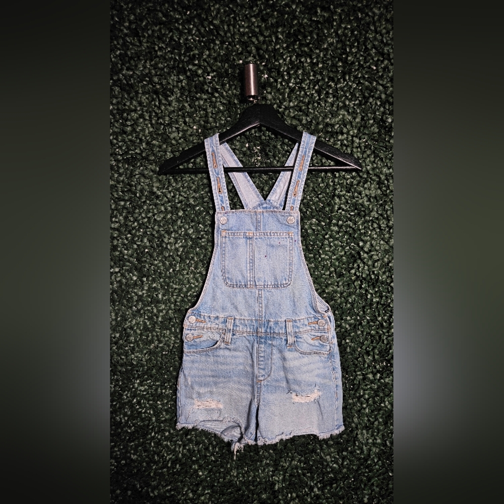 Old Navy Light Blue Denim Overalls